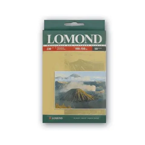 Бумага 10х15 230г/м2 глянцевая Lomond (50л) 102035 |
