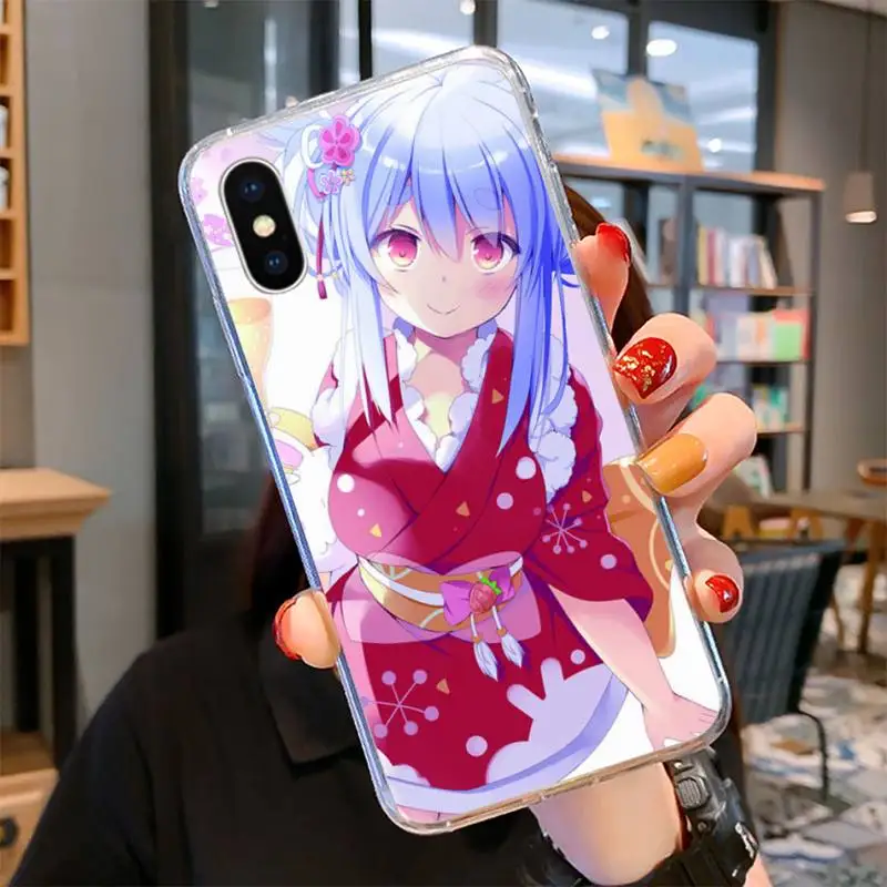 

Usada Pekora Hololive Phone Case For Samsung S10 S10lite 2019 S9 S9plus S8 S7 transparent cases