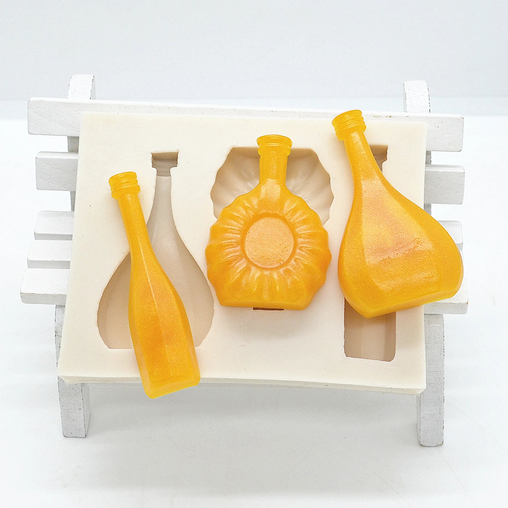 Luyou DIY Wine Silicone Fondant Molds For Baking Cake Decorating Tools Bottle Glass Pastry Kitchen Accessories FM105 | Дом и сад