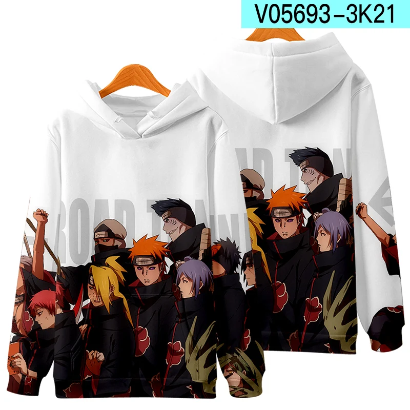 

Hot Selling Anime Naruto Cosplay Costume Fashion Classic Printed Spring And Summer Thin Hoodie Unisex Daily Wear Comfortable