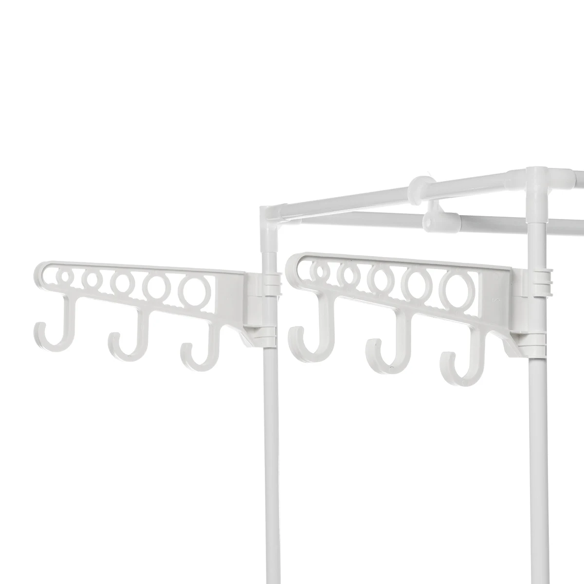 

Simple Style Clothes Rack Floor Standing Clothes Hanging Colorful Storage Shelf Clothes Hanger Racks Couple Bedroom Furniture