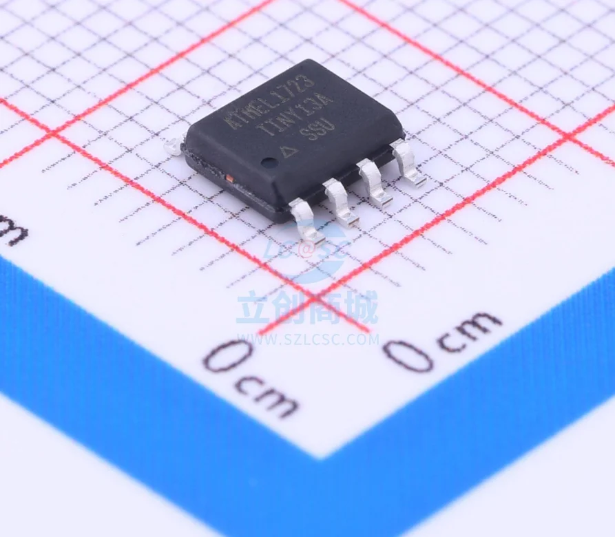 

ATTINY13A-SSU package SOP8 8-bit microcontroller original authentic IC chip