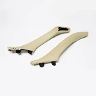 Новинка, внутренняя дверная ручка из искусственной кожи для салона автомобиля, накладная крышка, аксессуары для BMW 5 серии F10 F11 F18 10-17 LHD RHD