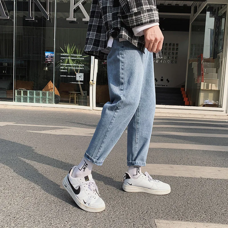 

Jeans NEW Men Male Mens Men'S Classic Fashions Pants Denim Biker Pant Slim Baggy Straight Trousers Designer