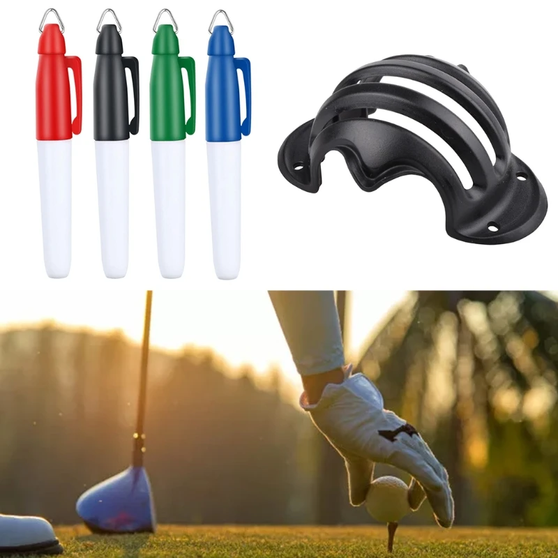 

Golf Ball Line Marking Alignment Tool Marker Pens Golf Putting Positioning Aids