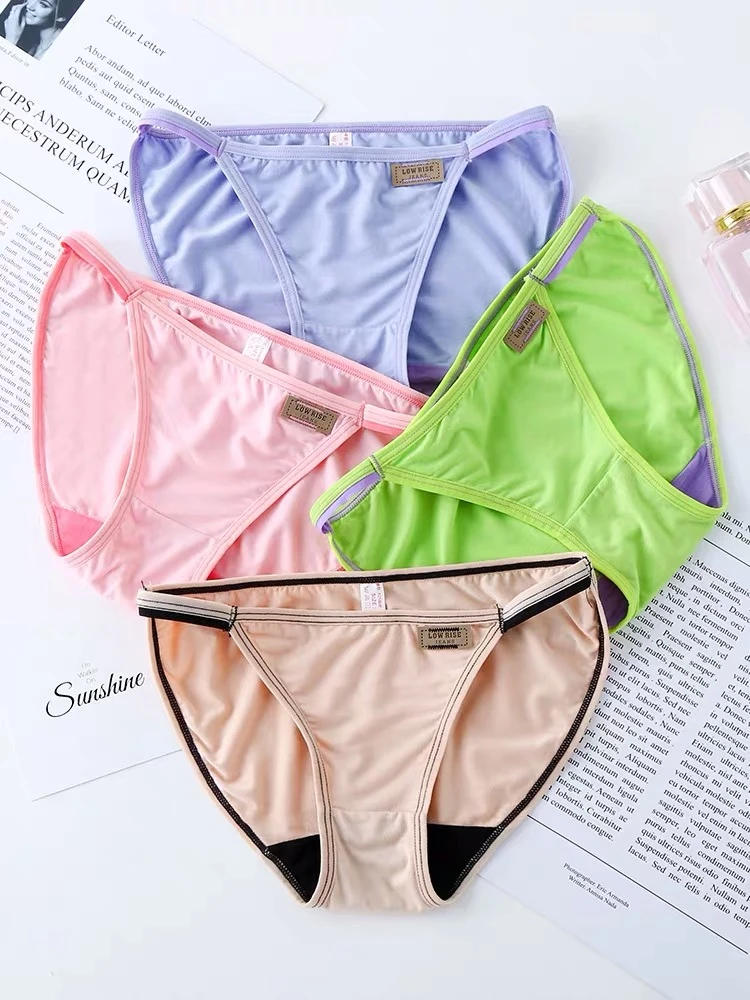 Женские Симпатичные мягкие трусы дышащее модальное женское нижнее белье трусики
