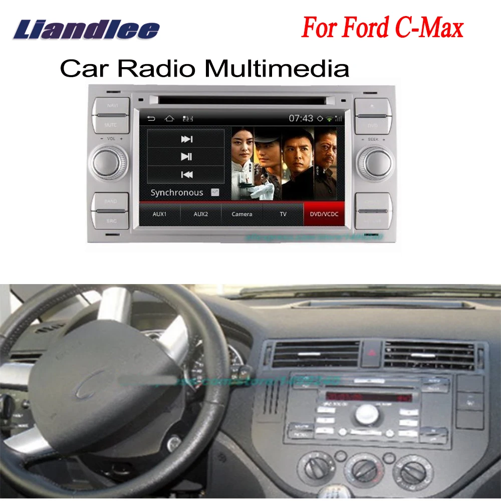 Автомобильный Android GPS Навигатор Радио для Ford C-Max 2005 ~ 2007 TV DVD плеер аудио видео