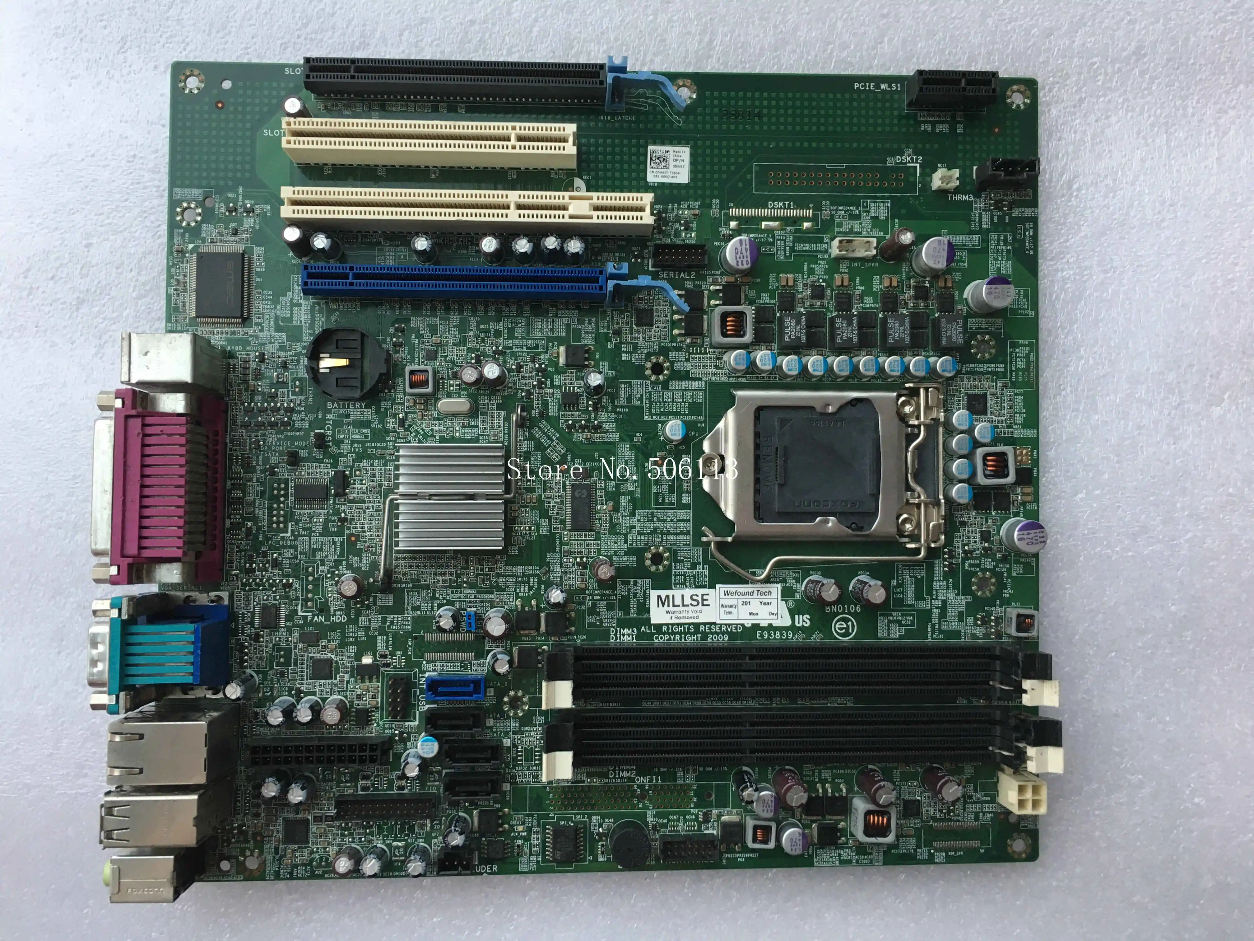 

Материнская плата 100% для Dell Optiplex 980 980 MT DT 0D441T 0D438T 1156
