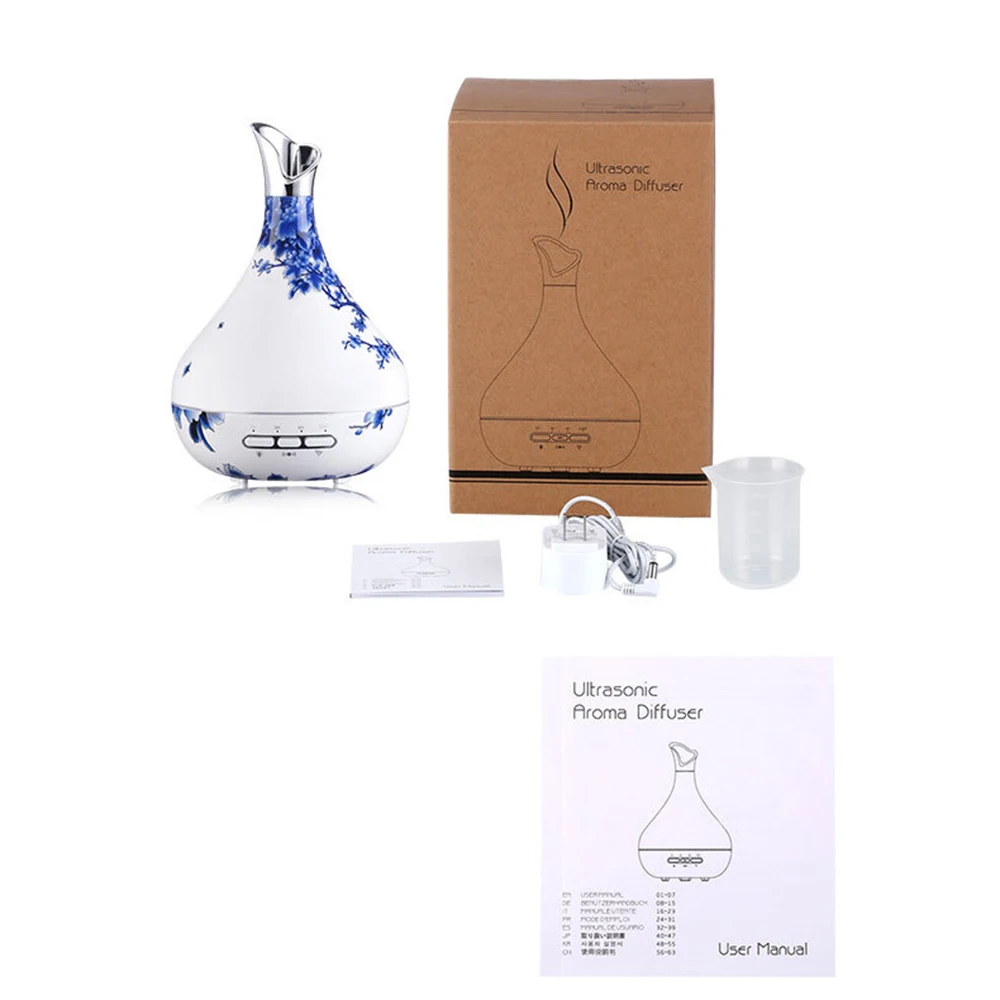 Ультразвуковой увлажнитель воздуха для дома и офиса 300 мл|Благовония курильницы|