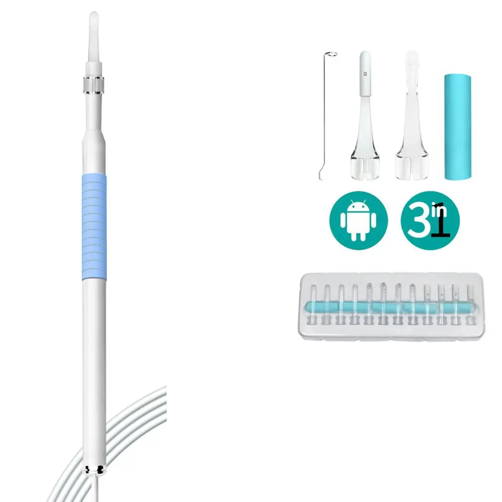 Новый Визуальный Инструмент для чистки ушных каналов HD камера удаления эндоскоп