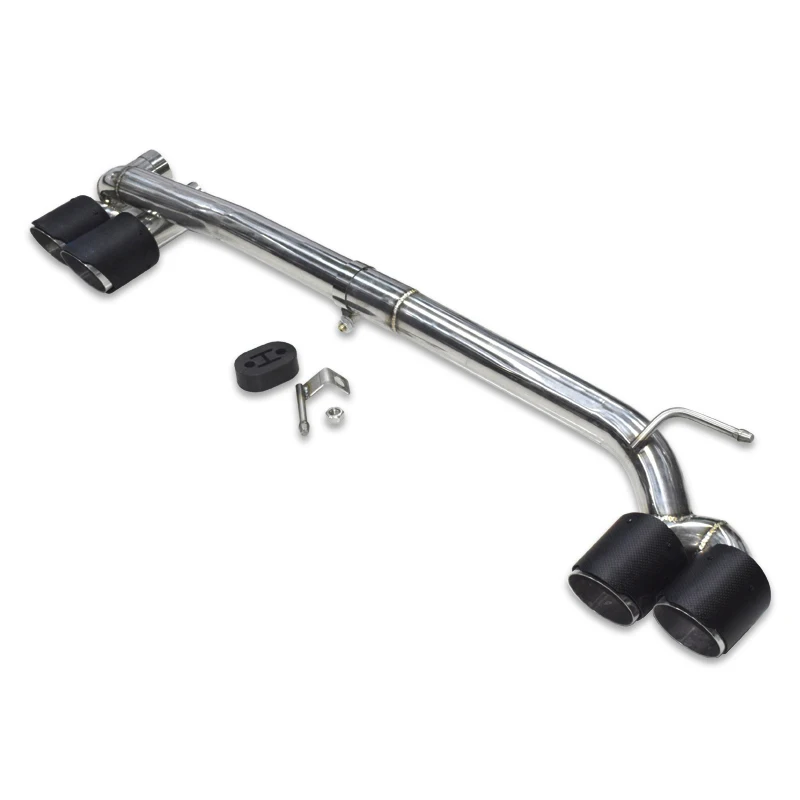 Наконечник Выхлопной Трубы из углеродного волокна 4 выхода для BMW F30 320i 330i F34 428i 420i