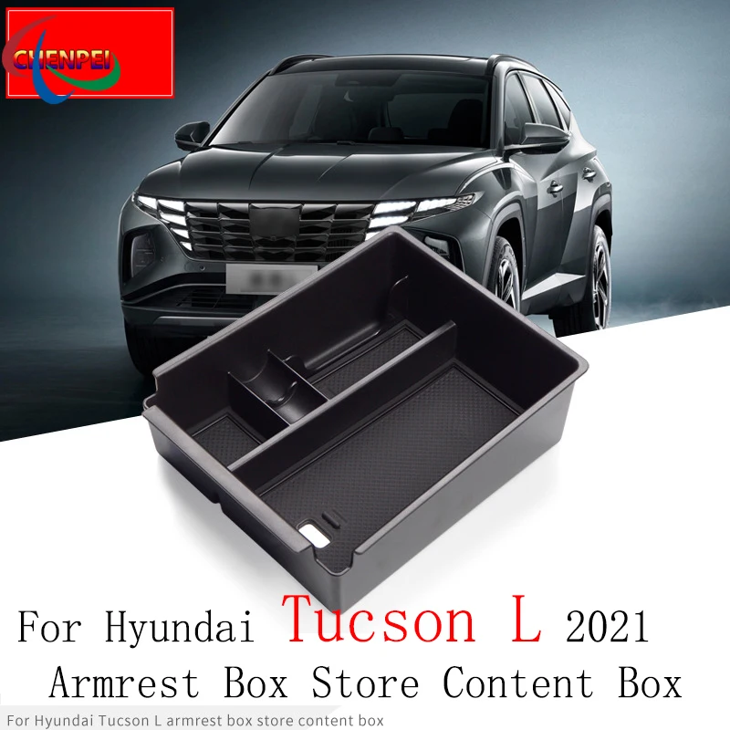 

For Hyundai Tucson L Armrest Box Storage Box Modification Storage Box central Control Compartment Storage Box Car Accessories