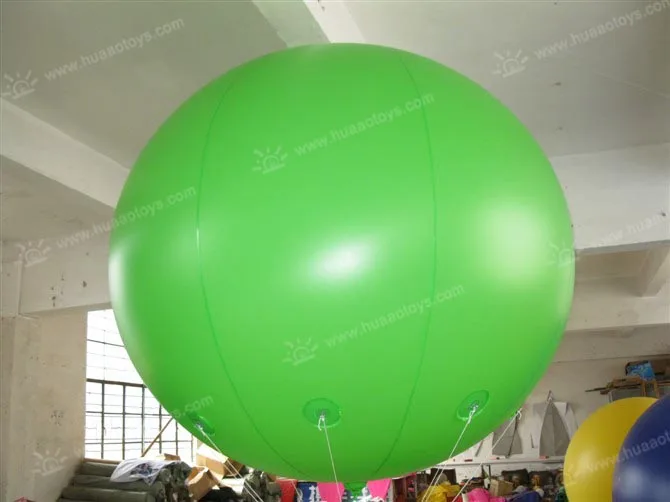 Light Green Коммерческий 1,5 м/2 м гигантский ПВХ надувной баллон воздушный шар с гелием для рекламных мероприятий - Цвет: Light Green