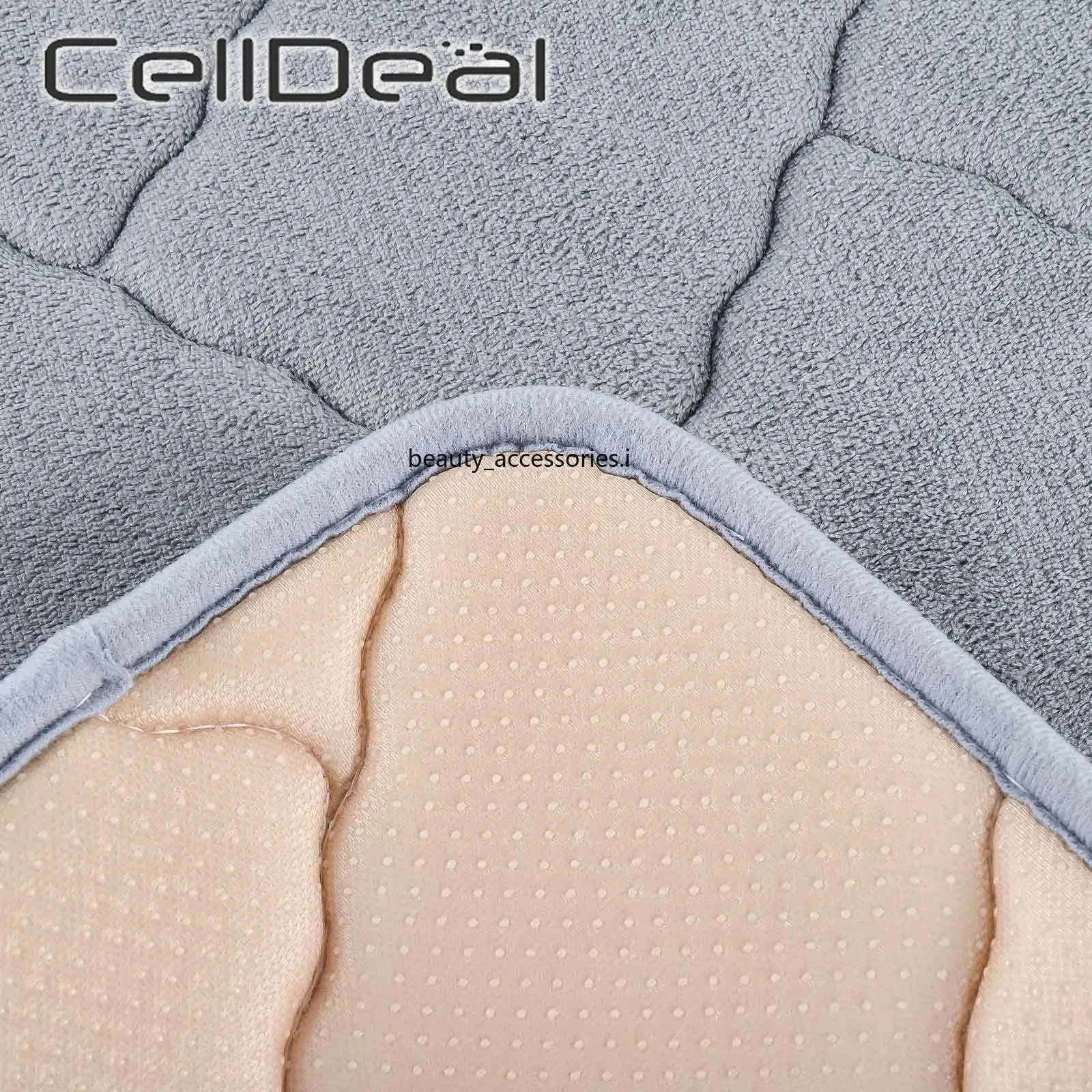 Нескользящий коврик для ванной утолщенный абсорбирующий боковой напольный