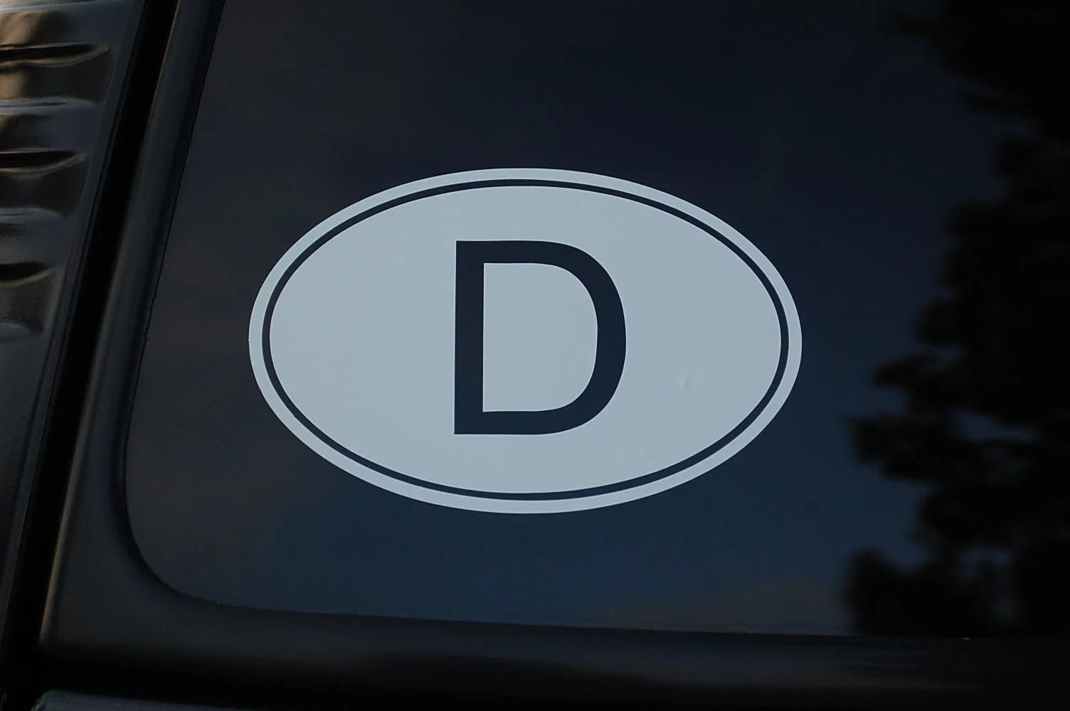 

For D Deutschland Germany Oval Country Vinyl Sticker Decal (V97) German Euro Car Styling