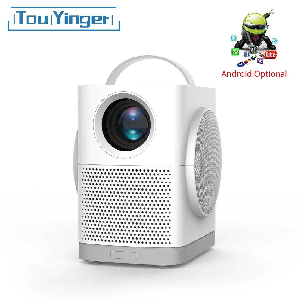 TouYinger H1 портативный мини проектор поддержка Full HD видео bluetooth лучший для детей