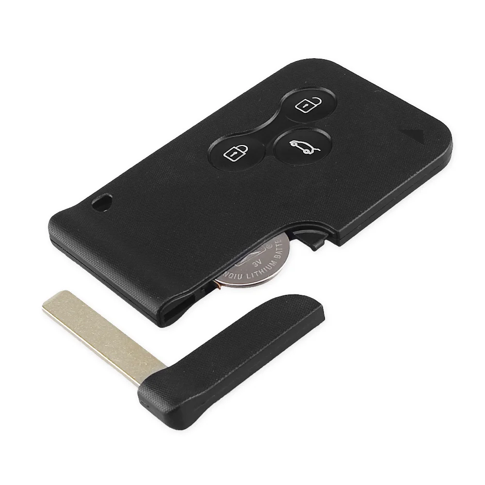 Смарт ключ дистанционный KEYYOU 3 кнопки 433 МГц ID46 PCF7947 для Renault Megane Scenic 2003 2008|Ключ от