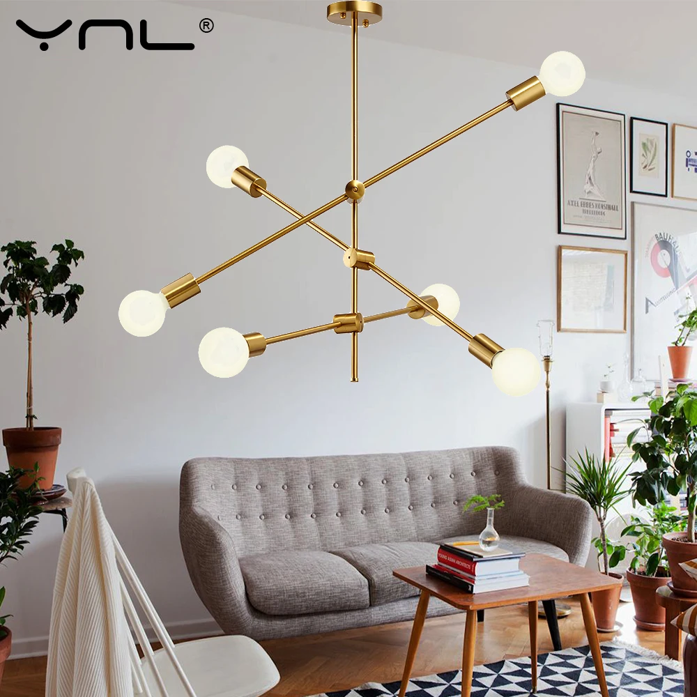 

Modern Pendant Lamp Black/Gold E27 Nordic Pendant Lights Fixture Hanging Lamp Dining Living Room Decoration Kitchen Lighting