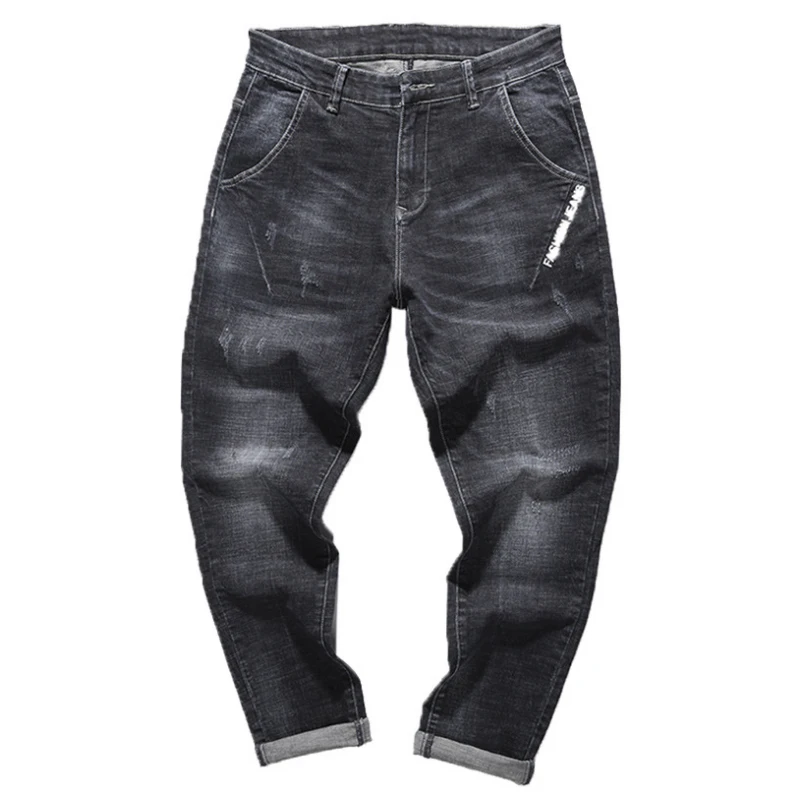 Мужские теплые джинсы темно синие мягкие с ворсом Размеры 35 38 40 для зимы