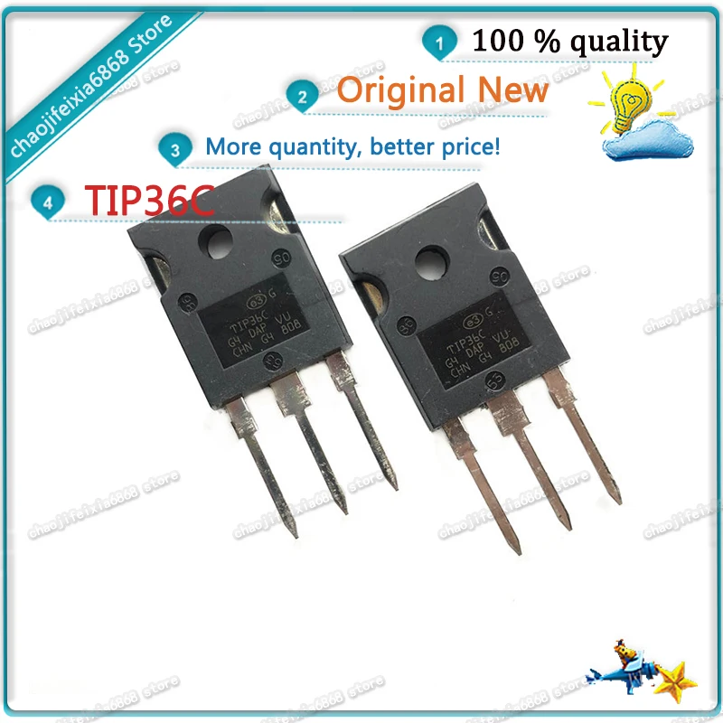 10 шт./лот! TIP35C 35C TIP35 TO247 TIP36C TIP36 36C Single 25A100V TO-247 транзистор новый оригинальный |