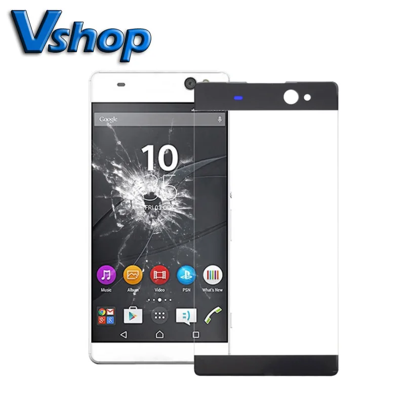 Мобильный телефон запасные части для Sony Xperia XA Ultra C6 внешний стеклянный