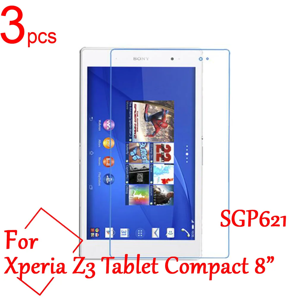 3 шт. ультра прозрачный/матовый/нано ЖК экран защитный чехол для sony Xperia Z3 Tablet Compact 8