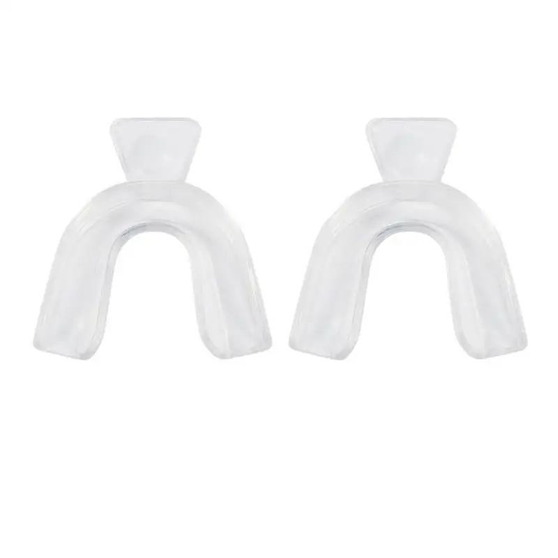 2Pcs Teeth Whitening Tray Mouthguard Bleaching Oral Hygiene Mouth Guard Thermoforming Boil Bite Care Tool | Красота и здоровье
