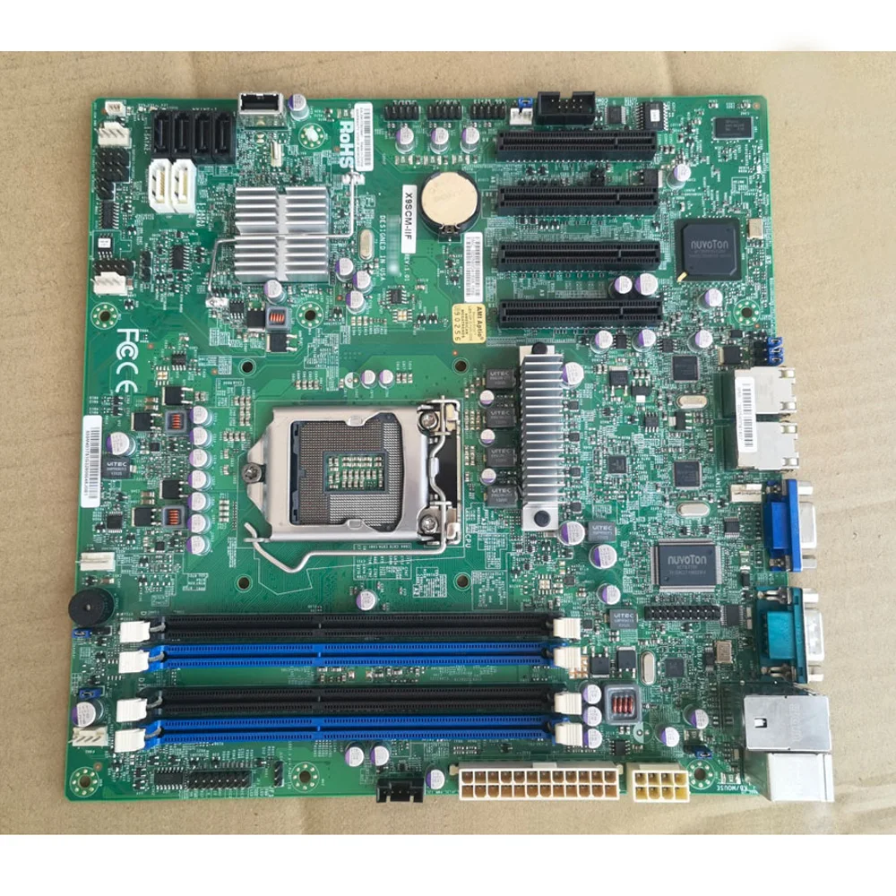 X9SCM-IIF для материнской платы супермикро-сервера LGA1155 C204 E3 I3 идеальный тест перед