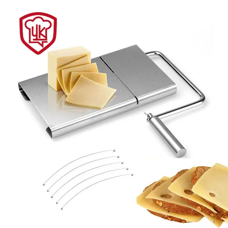 Stainless steel cheese slicer cheese ham multifunction slicer kitchen tool