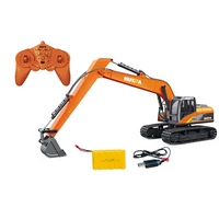 huina 1551 rc excavator 114 truck model toys 2 4g remote control 400mah battery toys gifts for boys outdoor games th19618 smt6