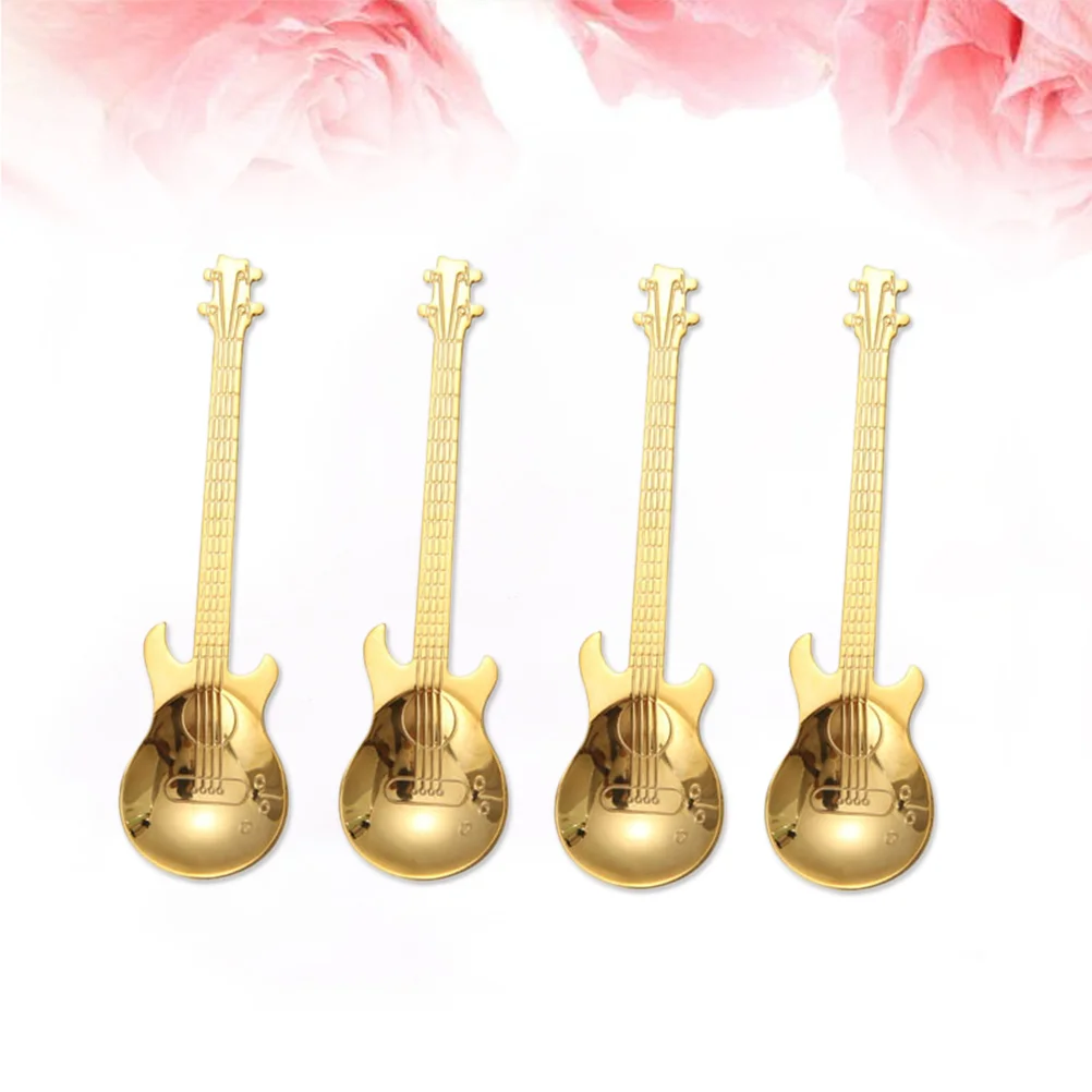 

4 шт., ложка для кофе, из нержавеющей стали