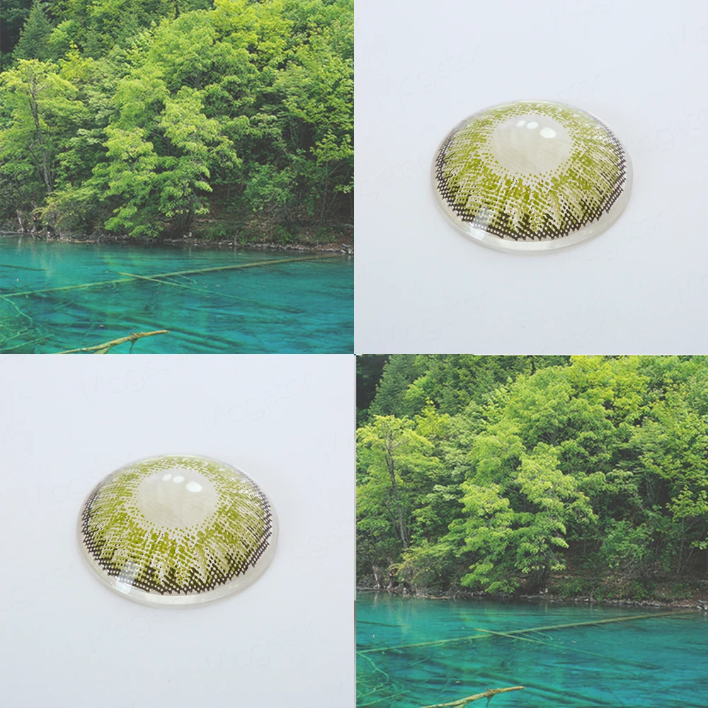 2 шт./пара контактные линзы для глаз натуральный Красота макияж ежегодно очки