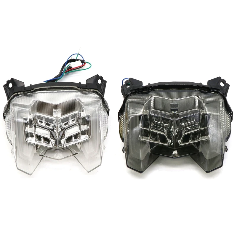 

DHBH-Motorcycle Rear Tail Light Brake Turn Signals Tail Lights for Yamaha MT-09 FZ-09 FZ09 MT09 2017-2019 Integrated LED Light M