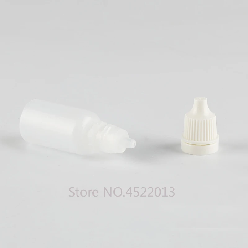 5 мл 10 200 шт. пустая белая ПП маленькая бутылка для эфирного масла портативный