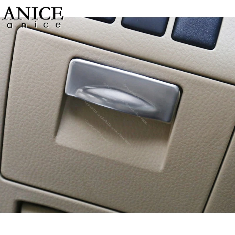 chrome left Storage Box decoration cover trim for toyota Highlander Kluger 2014-2019 | Автомобили и мотоциклы