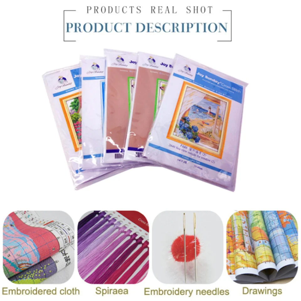 Набор для домашнего украшения с вышивкой восемь кошек вышивки крестиком Dmc