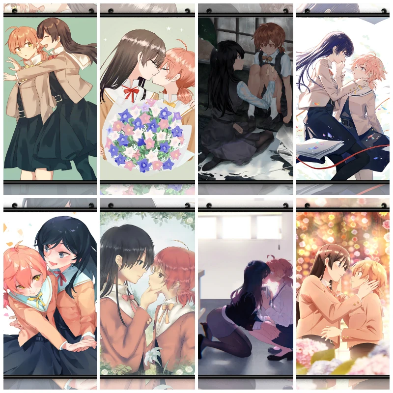 

Japanese Anime Bloom Into You 5D Diamond Painting Kit Diamond Mosaic Embroidery Full Drill Wall Art Picture Rhinestone HomeDecor