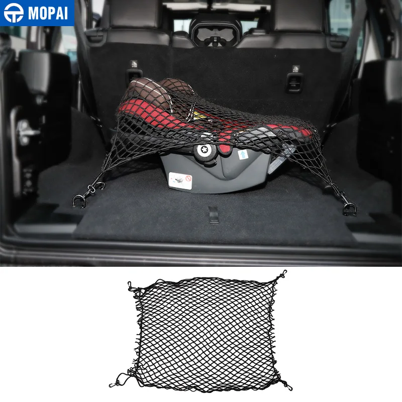 Автомобильная сетка MOPAI для Jeep Wrangler JK JL 2007 2018 автомобильного багажника сумка