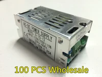 100pcs factory price wholesale 12v 1 25a 15w switching led driver power adapter for led strip light display switch driver