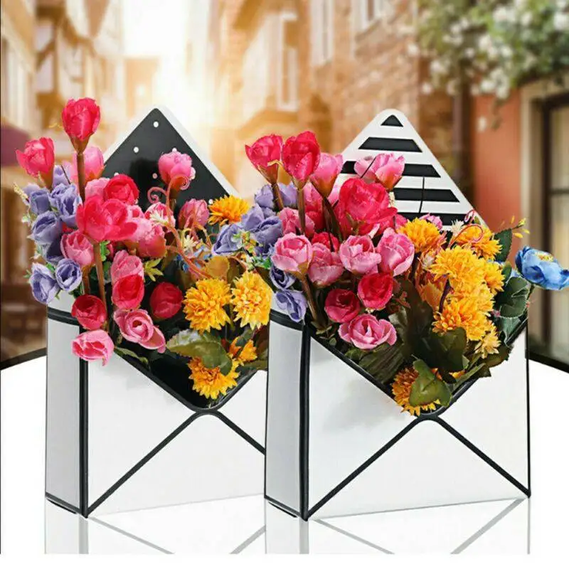 

Flower Box Paper Gift Boxed 10Pcs Party Wedding Floral Wrapping Envelope Fold