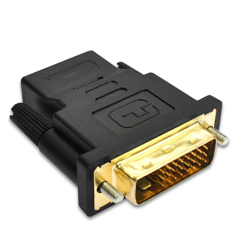 Конвертер Переходник HDMI совместимый с DVI D 24 + 1 Pin для ПК ТВ PS3 проекторов|Кабели HDMI|