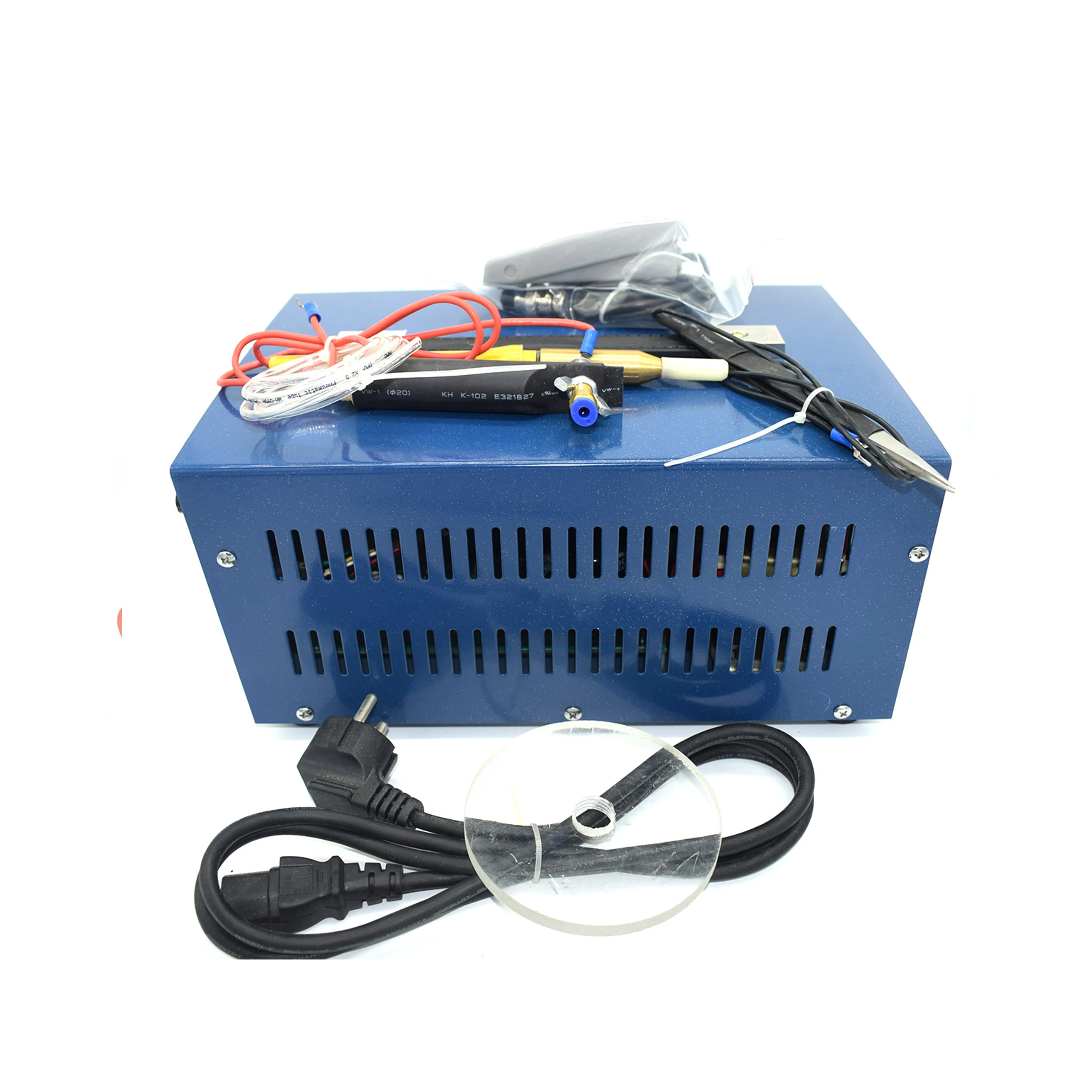 220V ИМПУЛЬСНЫЙ аппарат точечной аргоновой сварки 400W цвета: золотистый