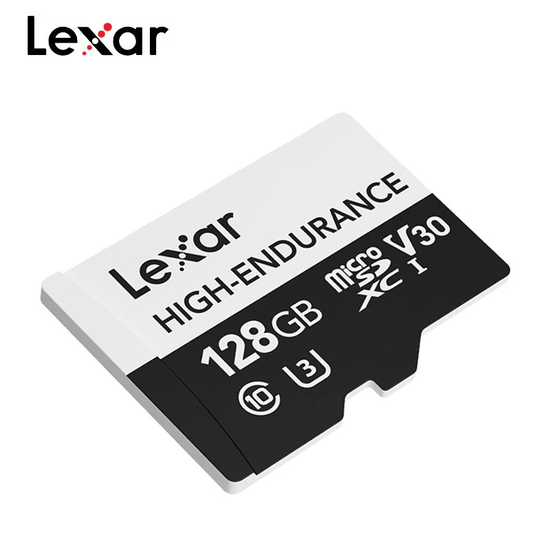 Карта памяти Lexar OriginalHigh Endurance Micro SD 32 Гб V10 64 128 ГБ V30 microSDHC/SDXC C10 Microsd карта для