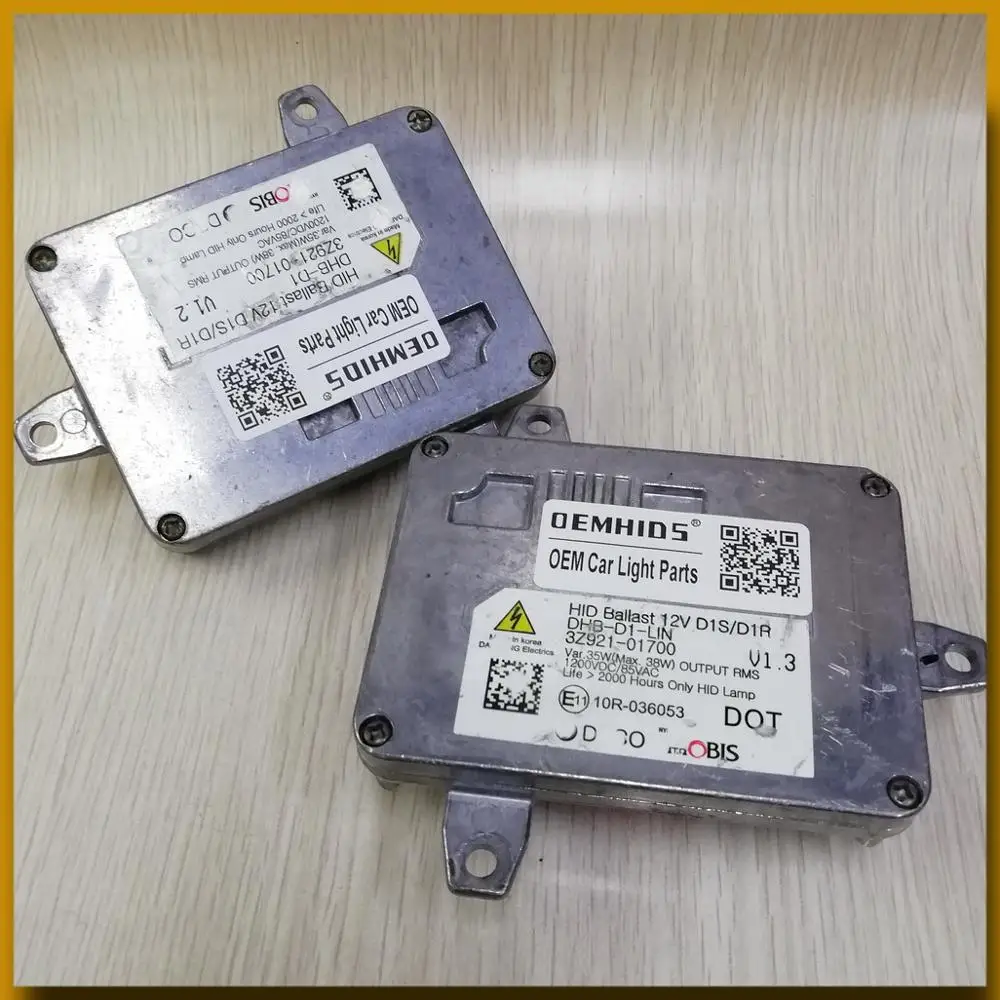 DHB D1 LIN HID балласт б/у оригинальные OEMHIDS для d1s d1r ксеноновая лампа 3Z921 01700 V1.2 V1.3 блок