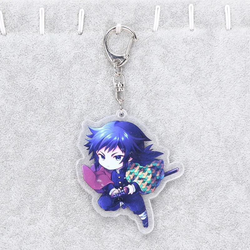 Acrylic keychain3 5,5-16 см Kimetsu no Yaiba акриловый демон убийца Kimetsu no Yaiba брелок Tanjirou Nezuko Kamado фигурка на акриловой подставке Рождество - Цвет: Acrylic keychain3