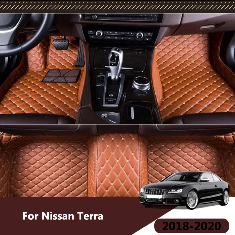 Напольные коврики для Nissan Terra 2020 2019 2018 салона автомобиля аксессуары стайлинга
