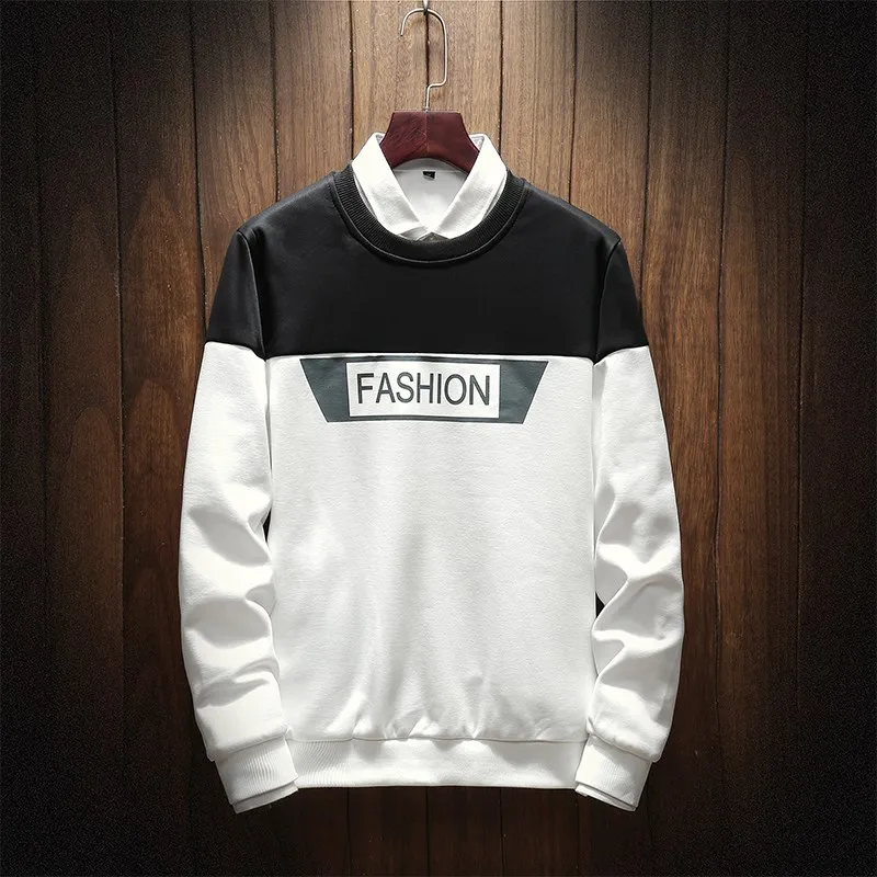 Японский свитшот мужская мода облегающая Студенческая свободная для отдыха пара