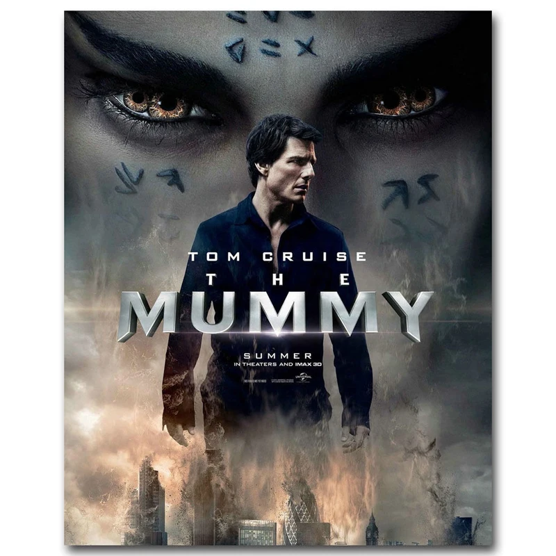 D0691 том круиз Мамия фильм шелковая ткань плакат искусство Декор внутренняя