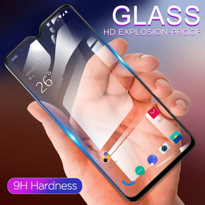 Полное покрытие из закаленного стекла для Oneplus 7 7T 6T 6 5T 5 телефон Переднее стекло