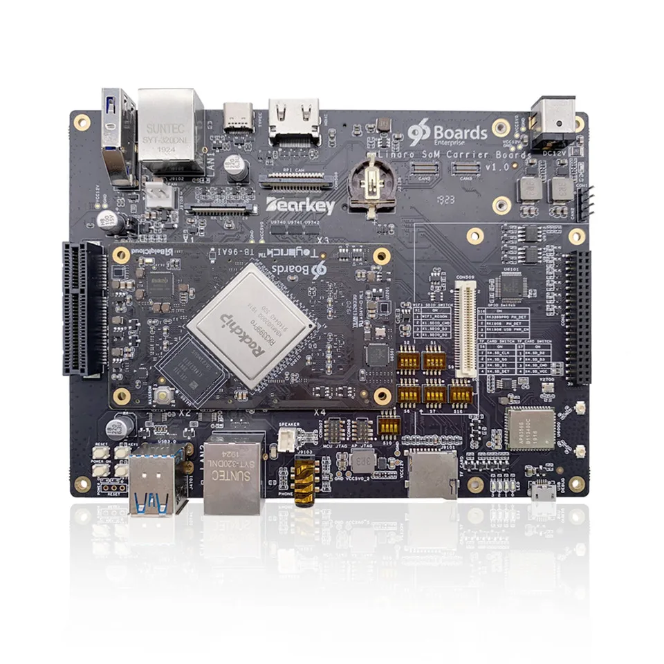 Набор ИИ разработчика Rockchip RK3399Pro 96 плат TB 96AI для обнаружения объектов